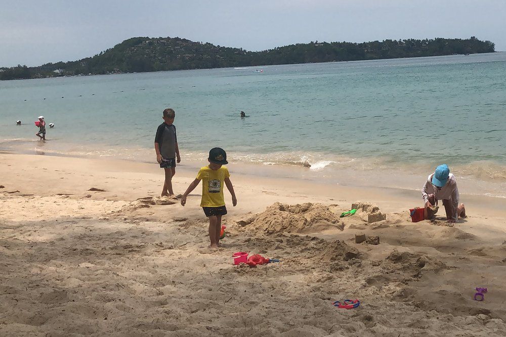 CORONAVIRUS - Thailand tourists on beach